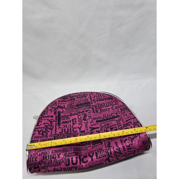 Juicy Couture Makeup Case Travel Bag Lot Of 2- Small One Missing Some Gemstones - Picture 6 of 10